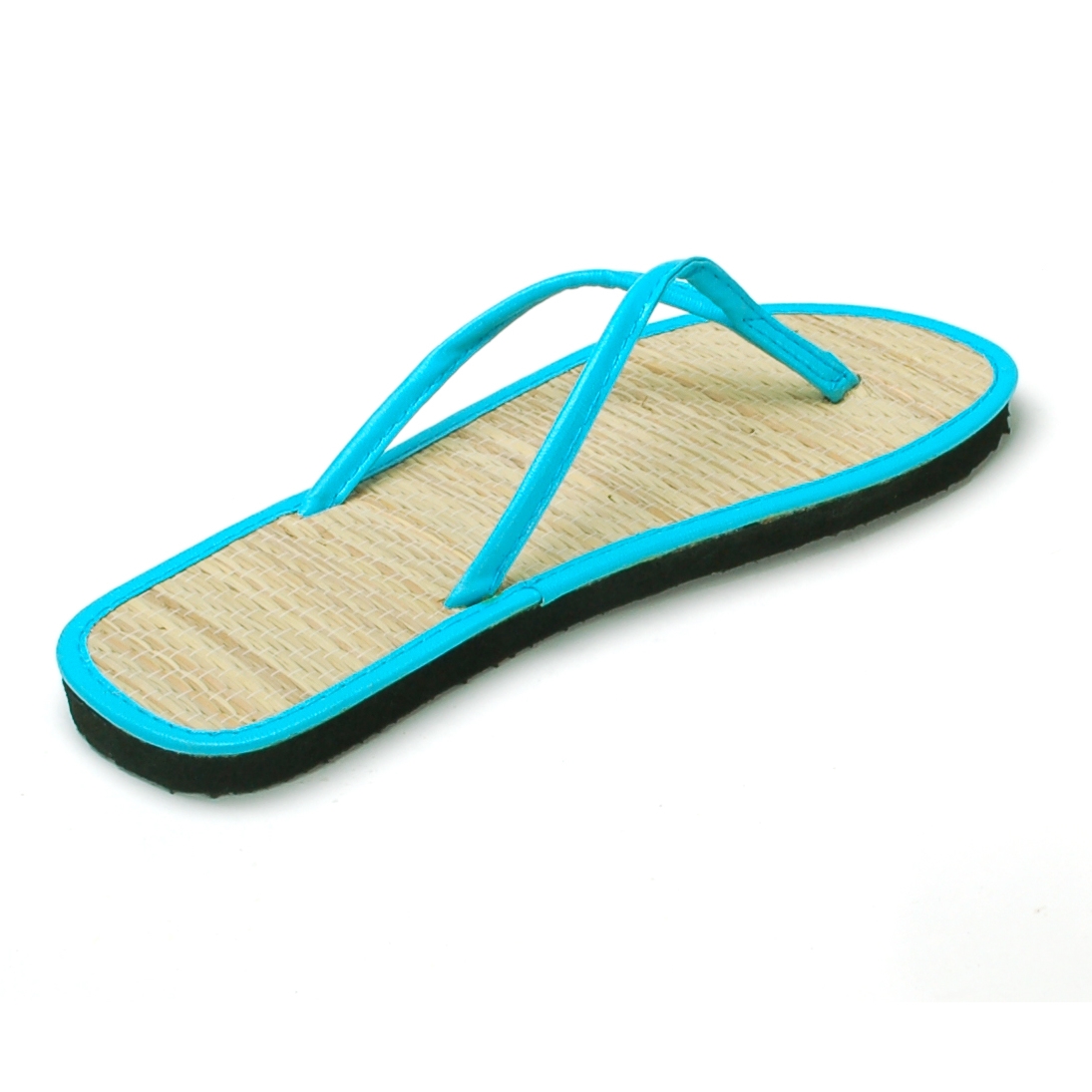 Womens Bamboo Sandal Flip Flops Light Flats Beach Summer Shoe Comfort